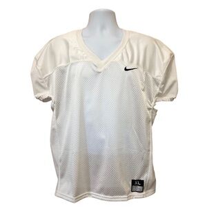 Nike Vapor Men’s Varsity Football Practice Jersey XL White Mesh 908729-100 NWT